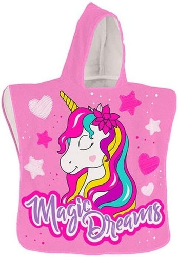 Poncho mare piscina - poncho, unicorno