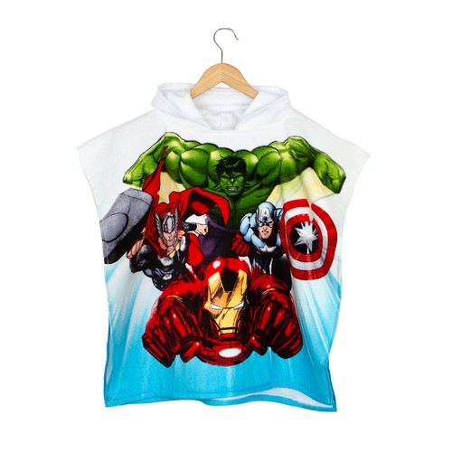 Accappatoio poncho avengers - accappatoio,