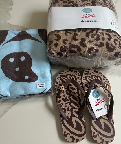 Set accappatoio ciabatte e - accappatoio,,