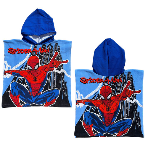 Poncho mare spiderman - poncho,
