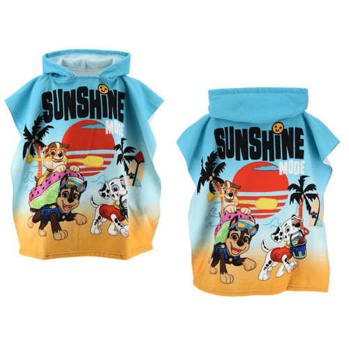 Poncho mare paw patrol - poncho,